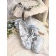 Pure Tea For Dream Spring Wind Chime​ Heel Shoes(Pre-Order/4 Colours/Full Payment Without Shipping)